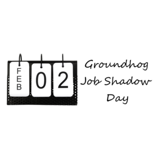 Groundhog Job Shadow Day- February 2 Sticker