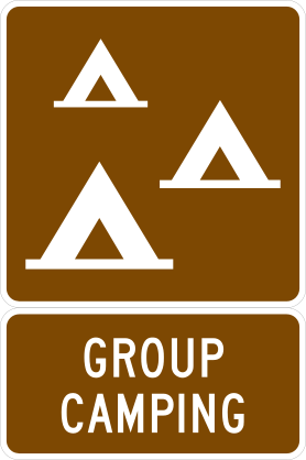 Group Camping Sticker