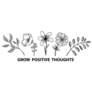 Grow Positive Thoughts Sticker
