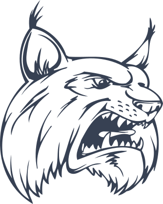 Growling Lynx Sticker