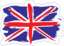 Grunge England Flag Sticker