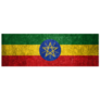 Grunge Ethiopia Sticker