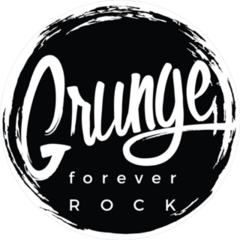 Grunge Forever Rock Sticker