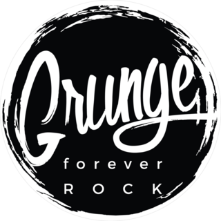 Grunge Forever Rock Sticker