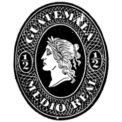 Guatemala 1875 Sticker