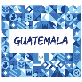 Guatemala Blue Banner Sticker