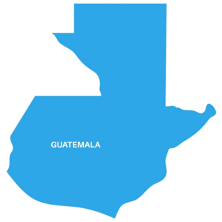 Guatemala Blue Icon Sticker