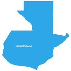 Guatemala Blue Icon Sticker