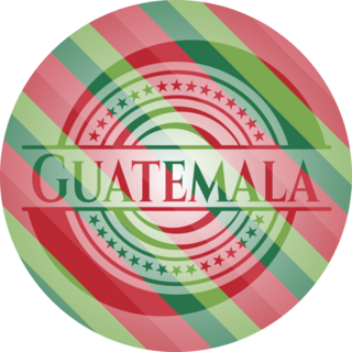 Guatemala Christmas Sticker