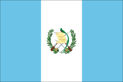 Guatemala Country Flag Sticker