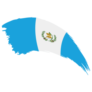 Guatemala Flag Brush Sticker