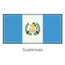 Guatemala Flag Pixel Sticker