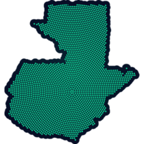 Guatemala Green Dot Sticker