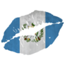 Guatemala Lips Sticker