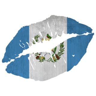 Guatemala Lips Sticker