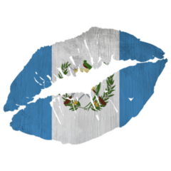 Guatemala Lips Sticker