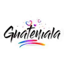 Guatemala Love Font Sticker