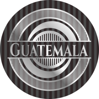 Guatemala Silver Sticker