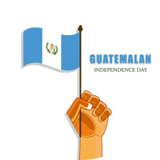 Guatemalan Independence Sticker