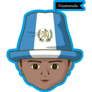 Guatemalan Man Sticker