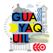 Guayaquil Colorful Culture Sticker