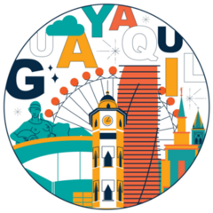 Guayaquil Ecuador Concept Sticker