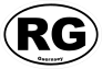 Guernsey Rg Oval Sticker