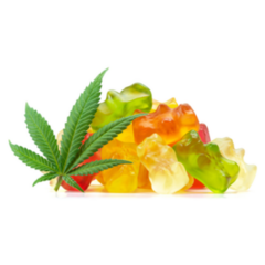 Gummy Bear Medical Marijuana Cbd Edibles Sticker