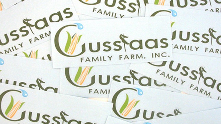 Gusstaas Family Farm Custom Cut-Out Stickers