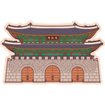 Gwanghwamun Gate Sticker