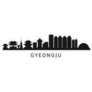 Gyeongju Silhouette Sticker