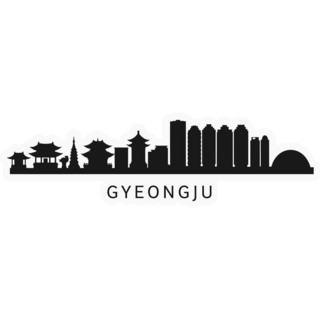 Gyeongju Silhouette Sticker