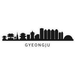 Gyeongju Silhouette Sticker