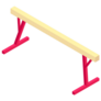 Gymnastics Balance Beam Sticker