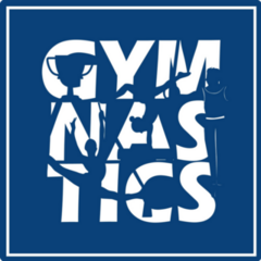Gymnastics Bold Text Sticker