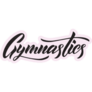 Gymnastics Calligraphy Sticker