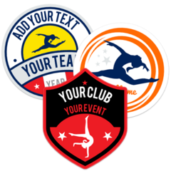 Gymnastics Fundraiser Stickers
