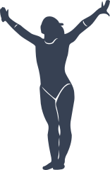 Gymnastics Girl Sticker