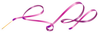 Gymnastics Ribbon Sticker