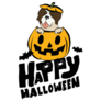 Halloween Bernard Sticker