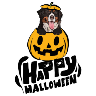 Halloween Berner Sticker