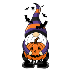 Halloween Gnome Sticker