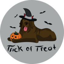 Halloween Newfoundland Sticker