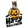 Halloween Schnauz Sticker