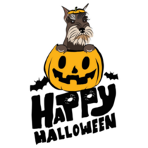 Halloween Schnauz Sticker