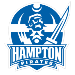Hampton Pirates NCAA Logo Sticker