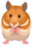 Hamster Illustration Sticker