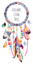 Hand Drawn Illustration Dreams Come True Boho Dreamcatcher Sticker