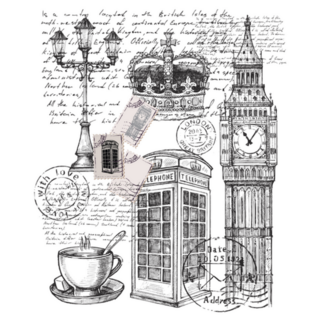 Hand Drawn Illustration Of Great Britain UK Sticker