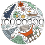 Hand Drawn Indonesia Concept Sticker